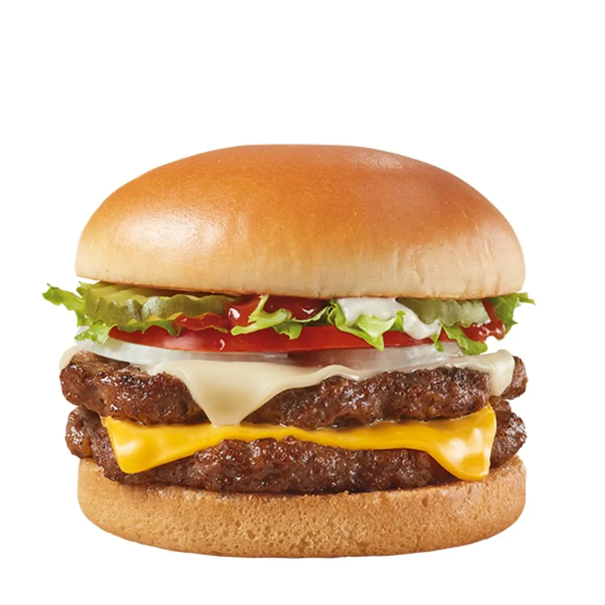 Two Cheese Deluxe Stackburger