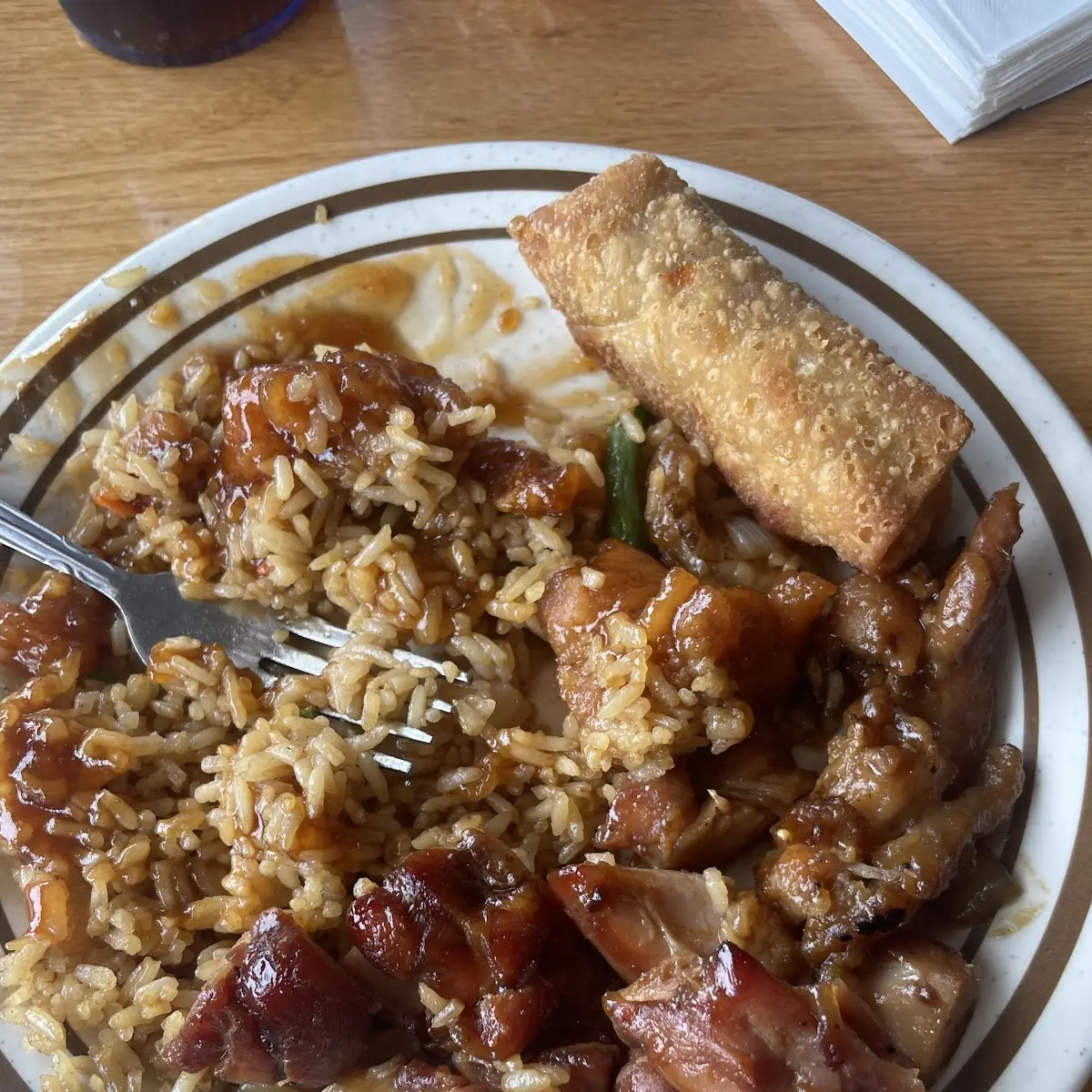 Sesame Chicken Fried Rice
