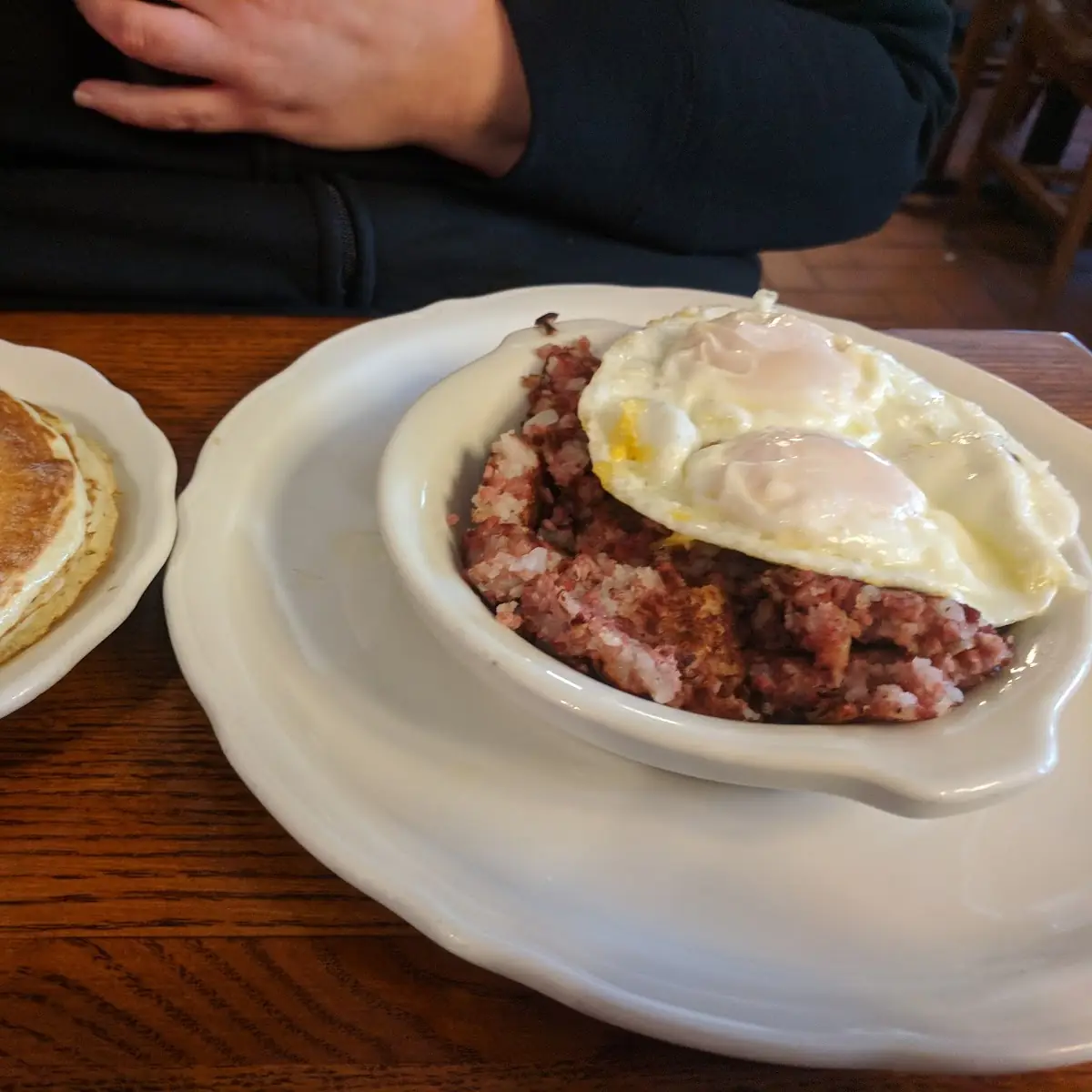 Corned Beef Hash & Eggs