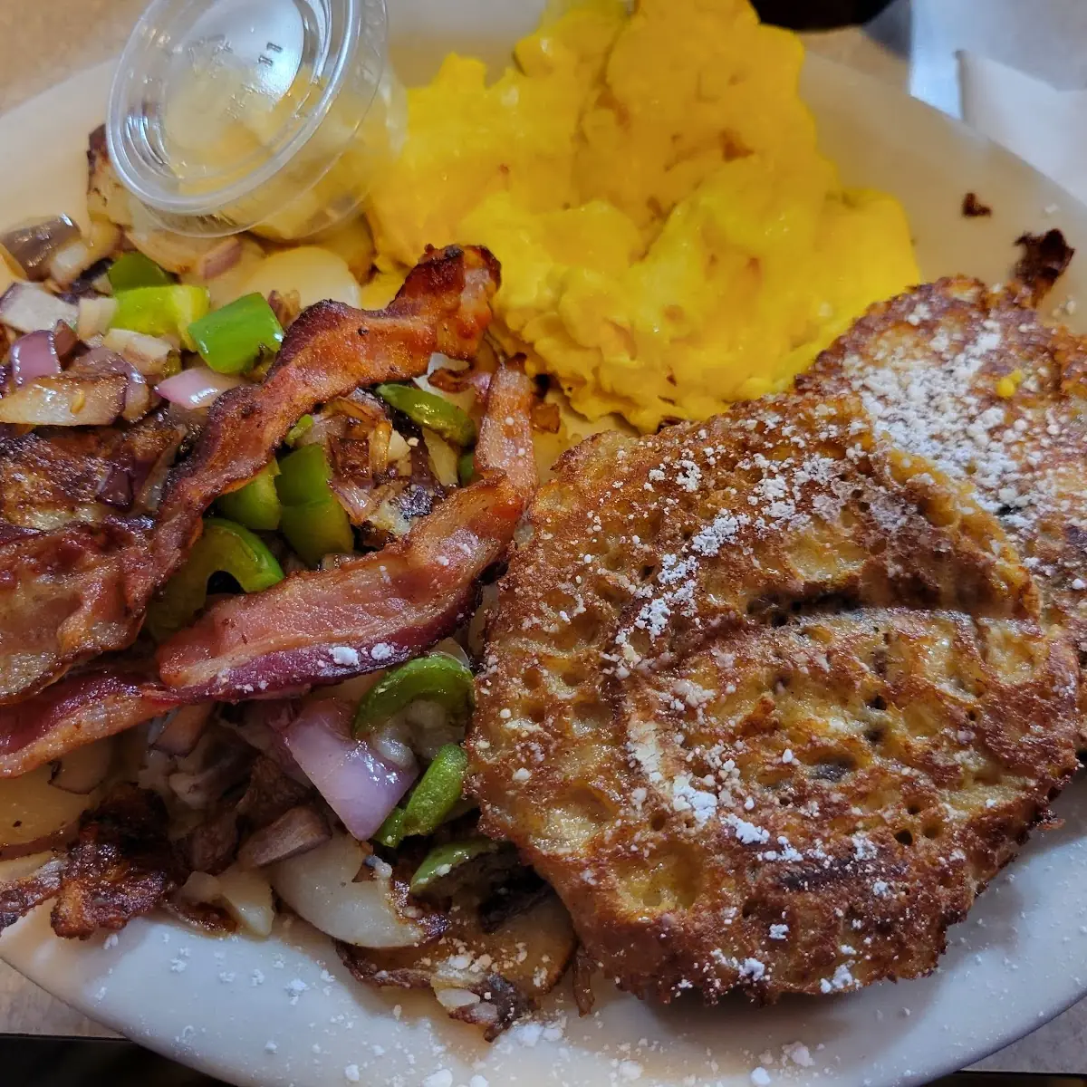 Pork Chop Breakfast