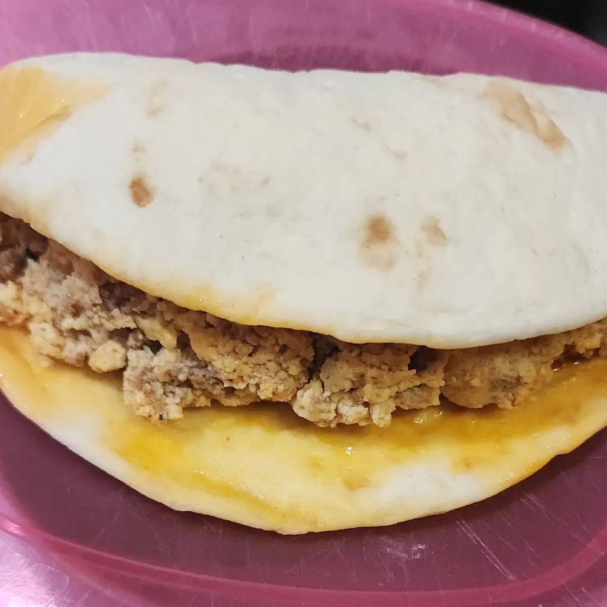 Chorizo Egg and Potato Taco