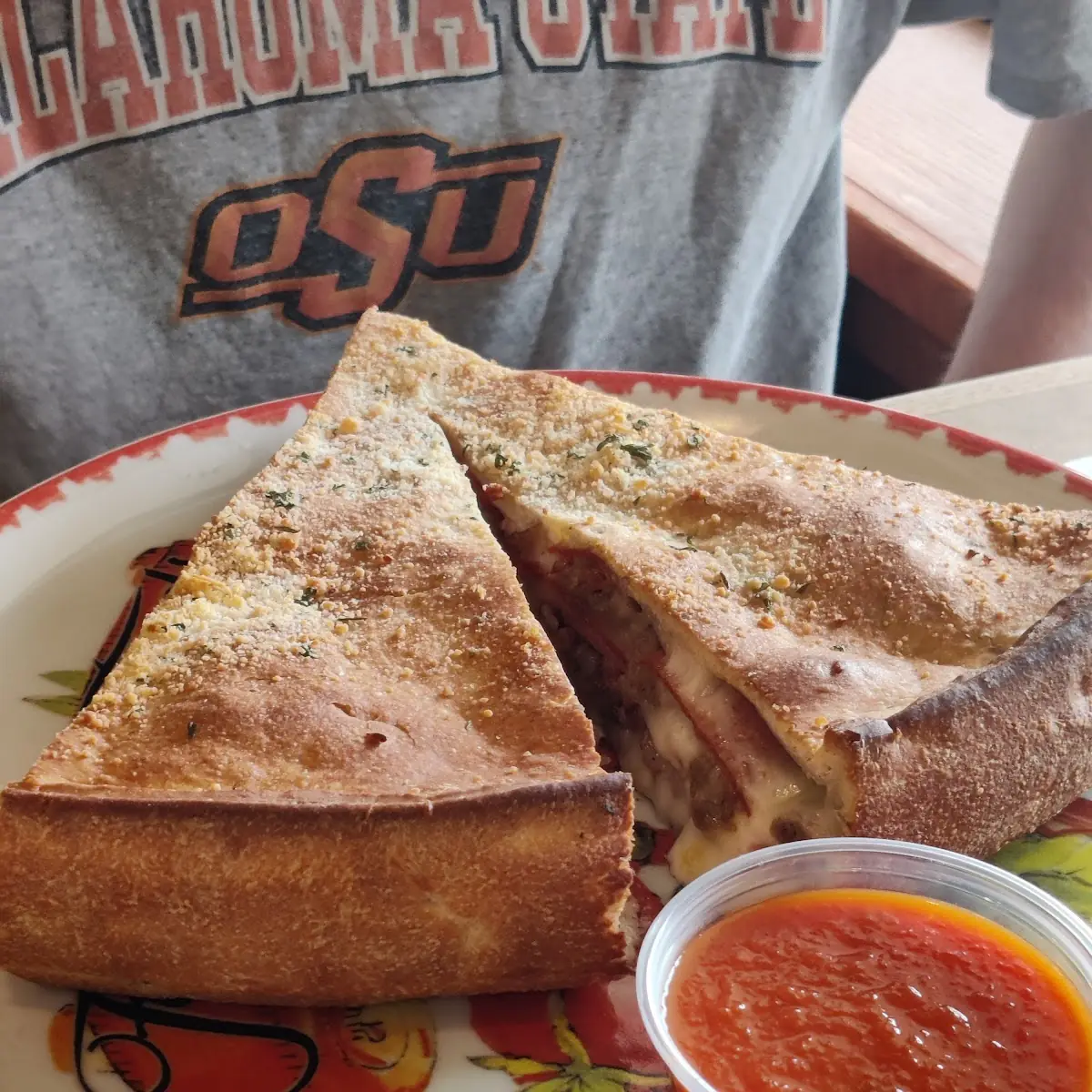 Meat Lover Stuffed Pizza