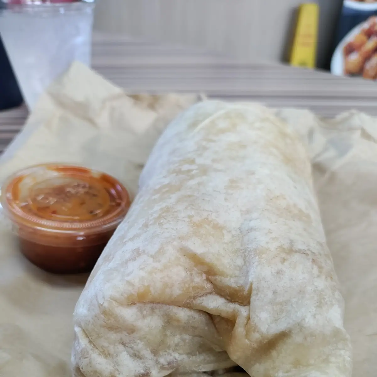Breakfast Burrito w Sausage