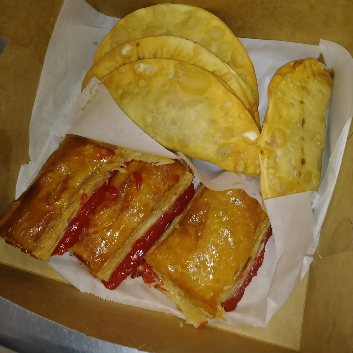 Empanada Ham Cheese Chorizo