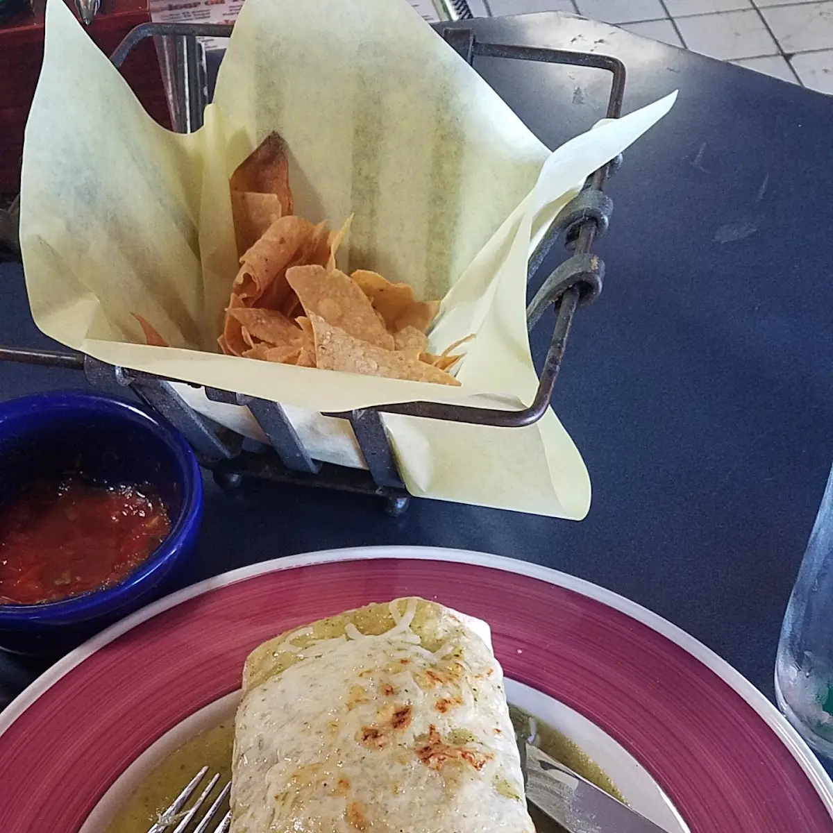 Chile Verde Burrito