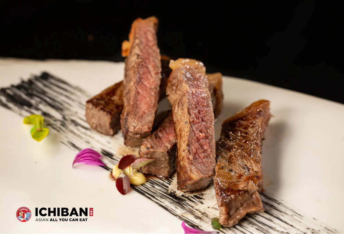 Beef Tataki 16slices, Ichiban Asian All You Can Eat North York