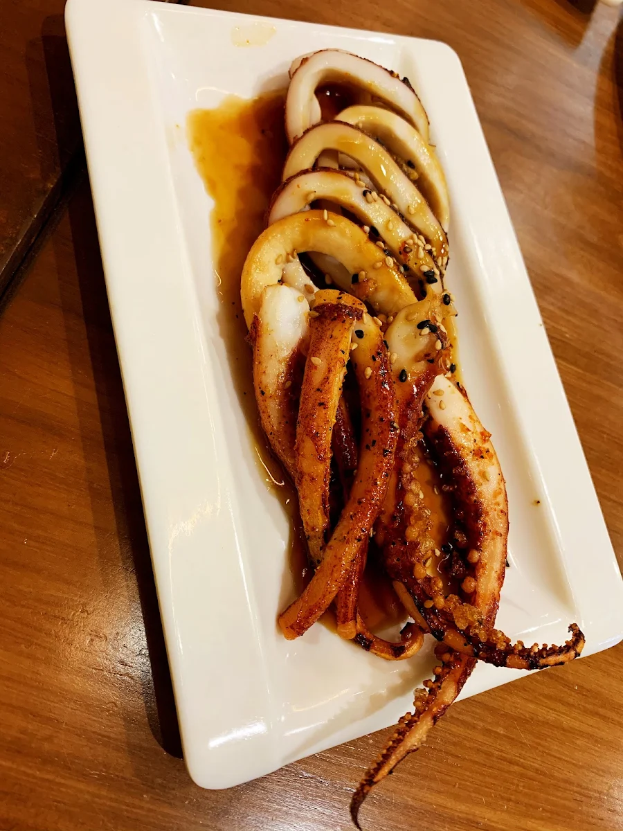 Grilled Squid, Ichiban Asian All You Can Eat North York