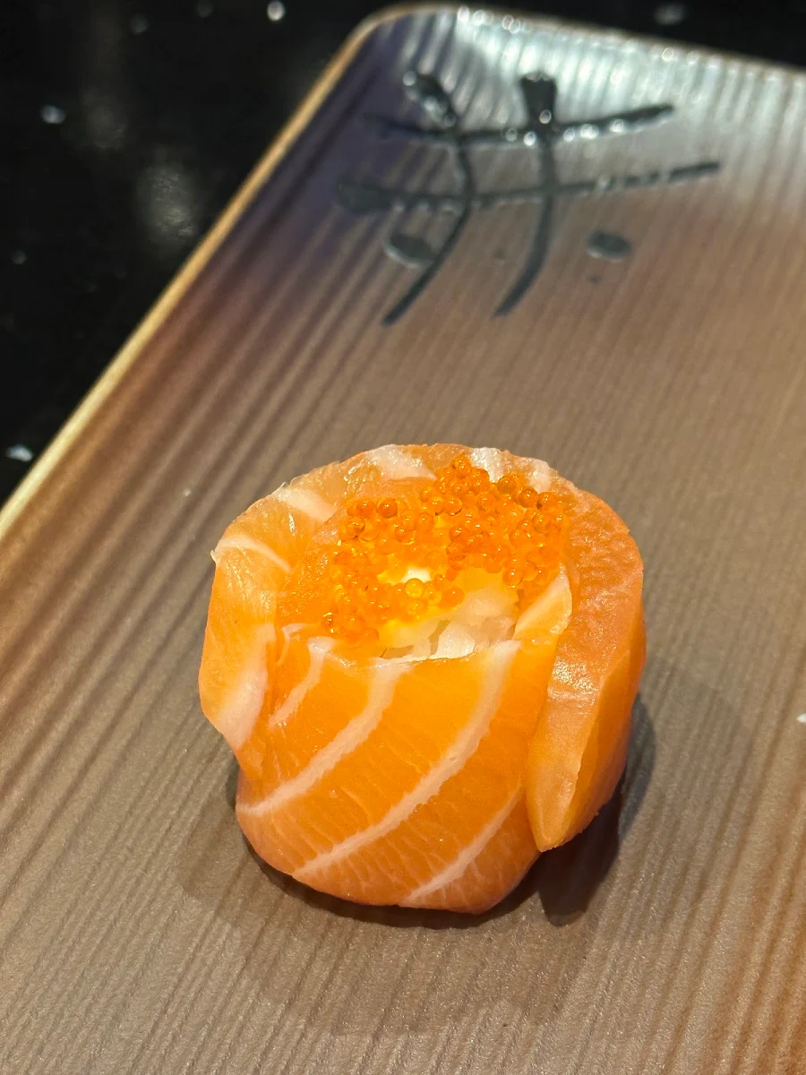 Salmon Rose Sushi 2pcs, Ichiban Asian All You Can Eat North York