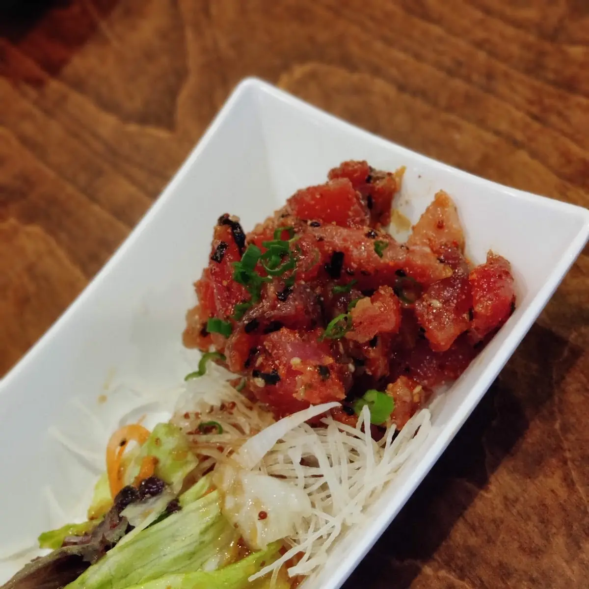 Spicy Sashimi Salad