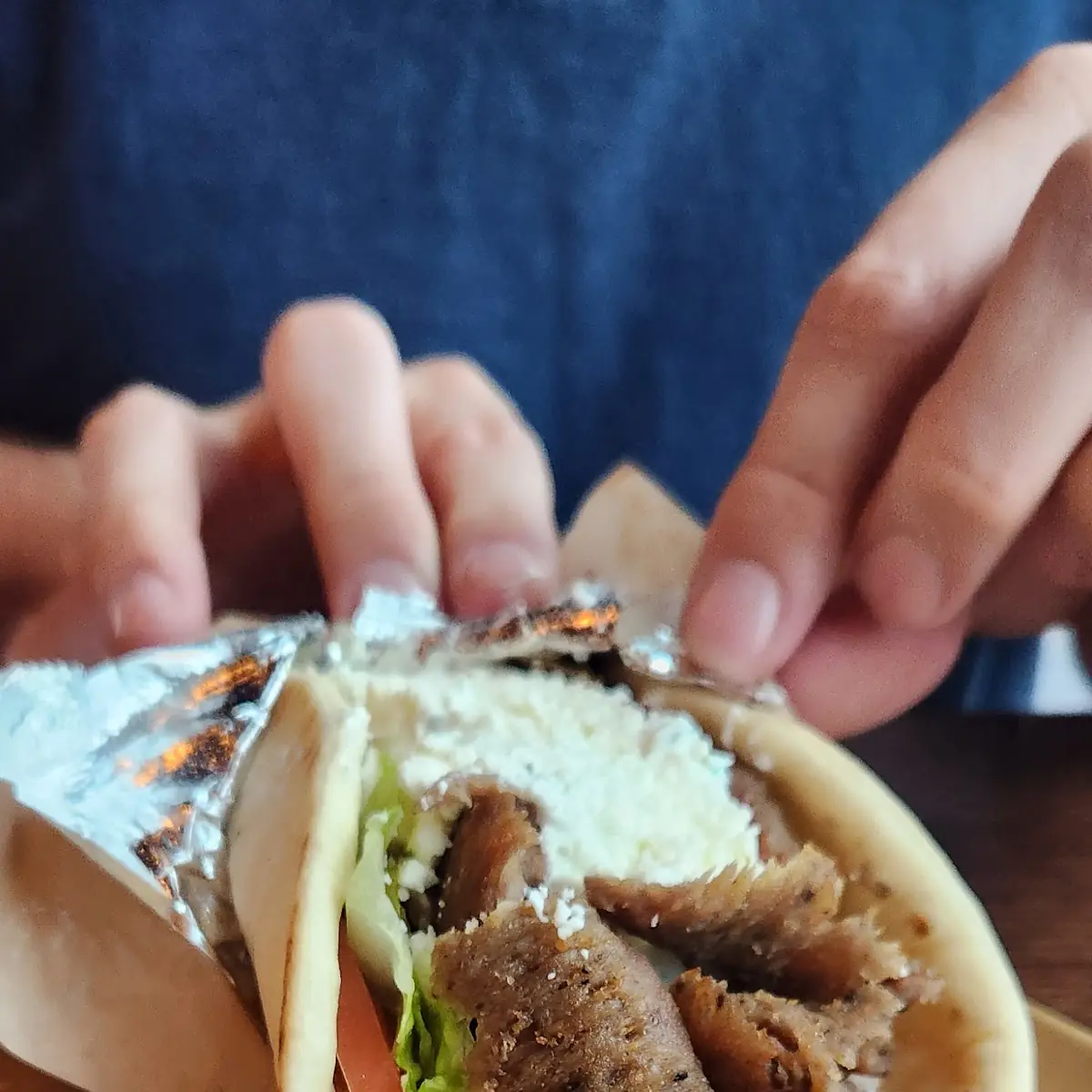Chicken Gyro Pita Wrap
