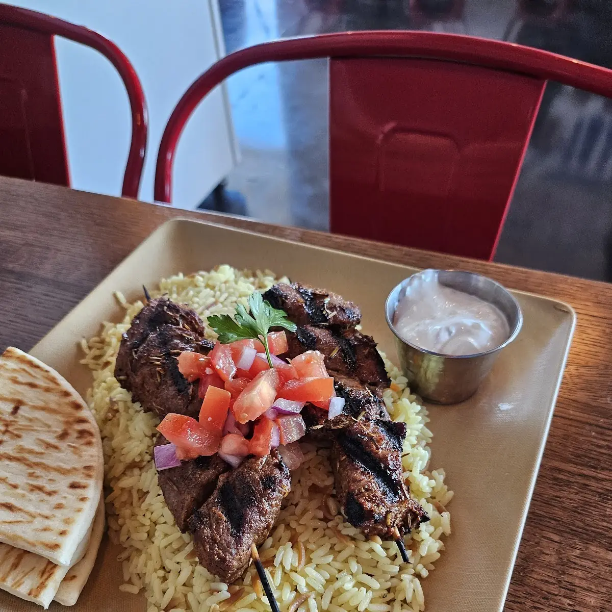 LS Souvlaki Plate