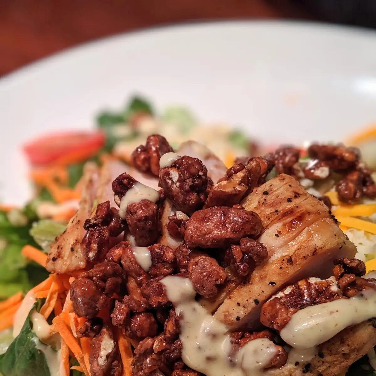 Grilled Chicken Pecan Salad