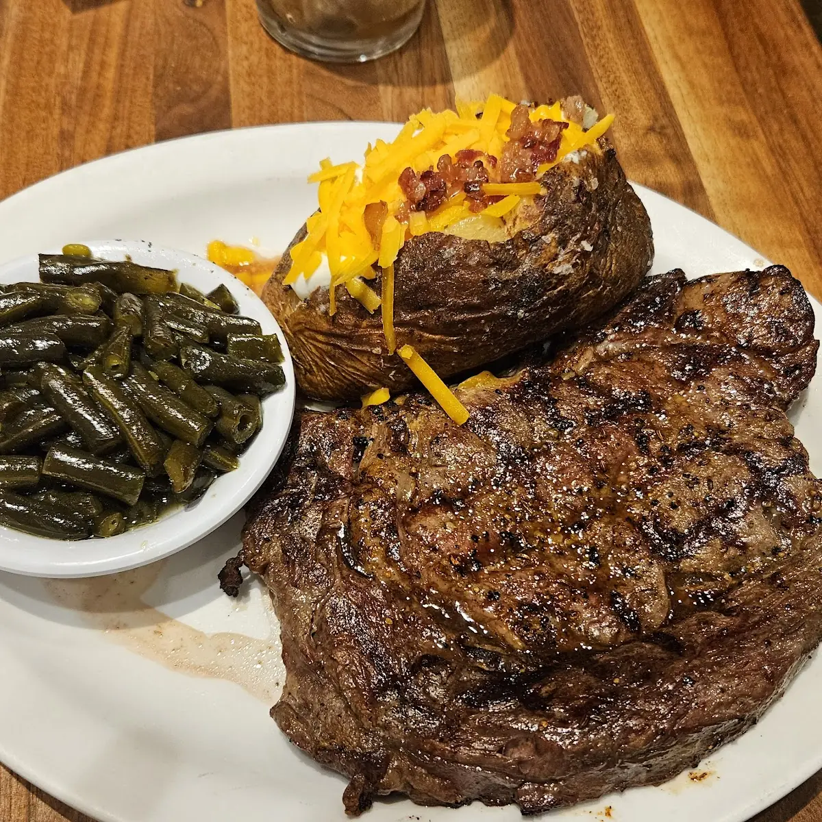 Ribs and Ribeye Steak