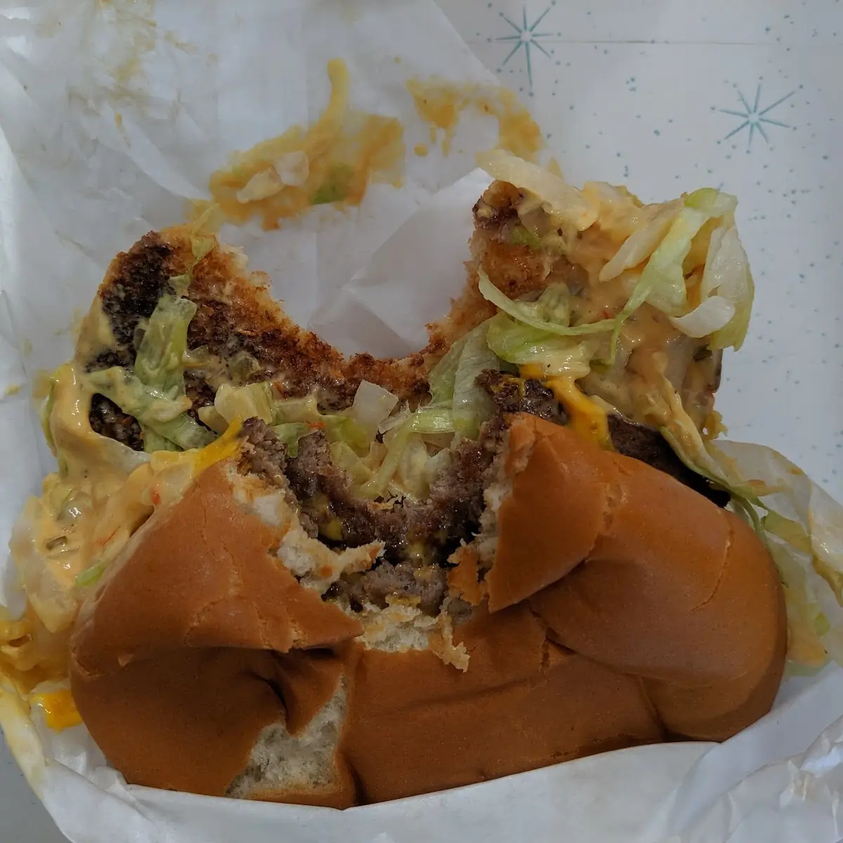 Double with Grilled Onions