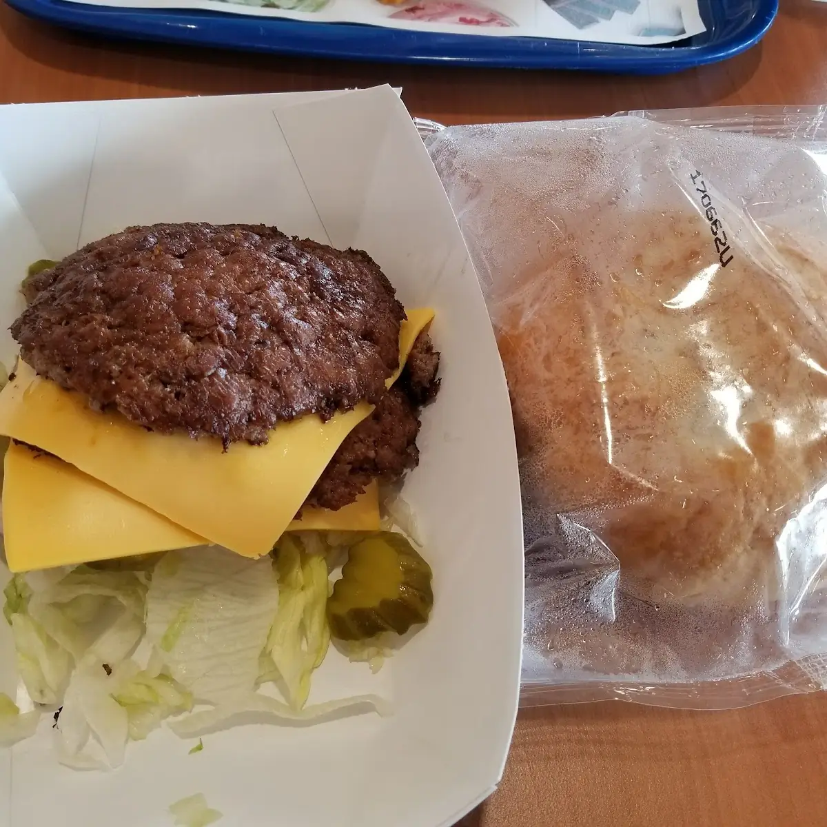 Gluten Free Bun and Burger