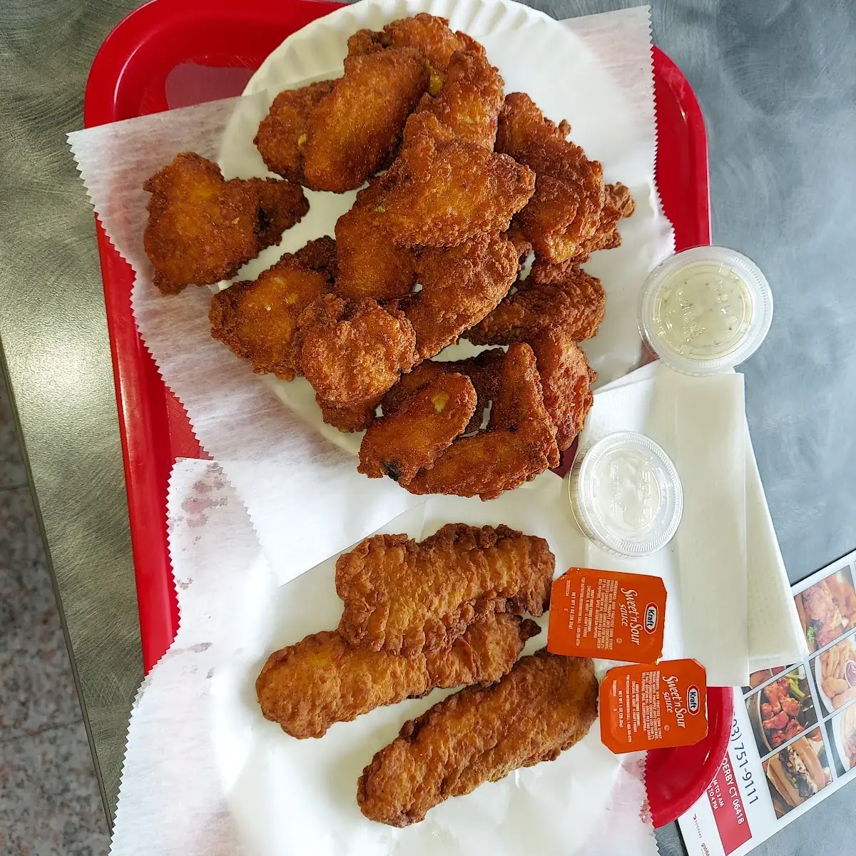 Handcrafted Tenders with 1 Side