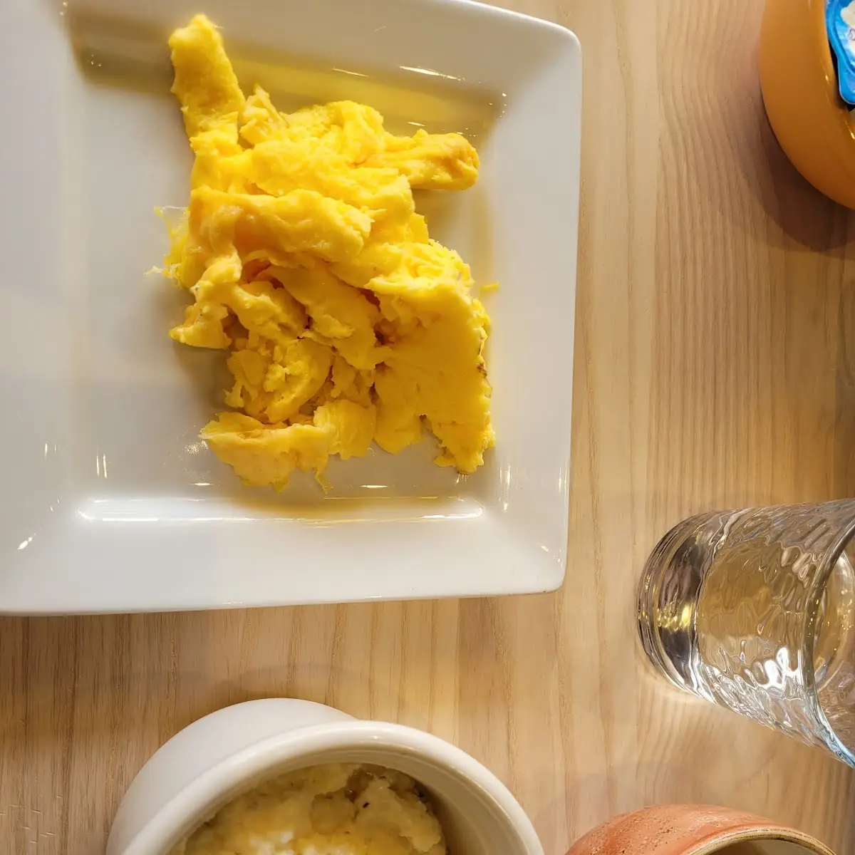 Scrambled Eggs and Grits