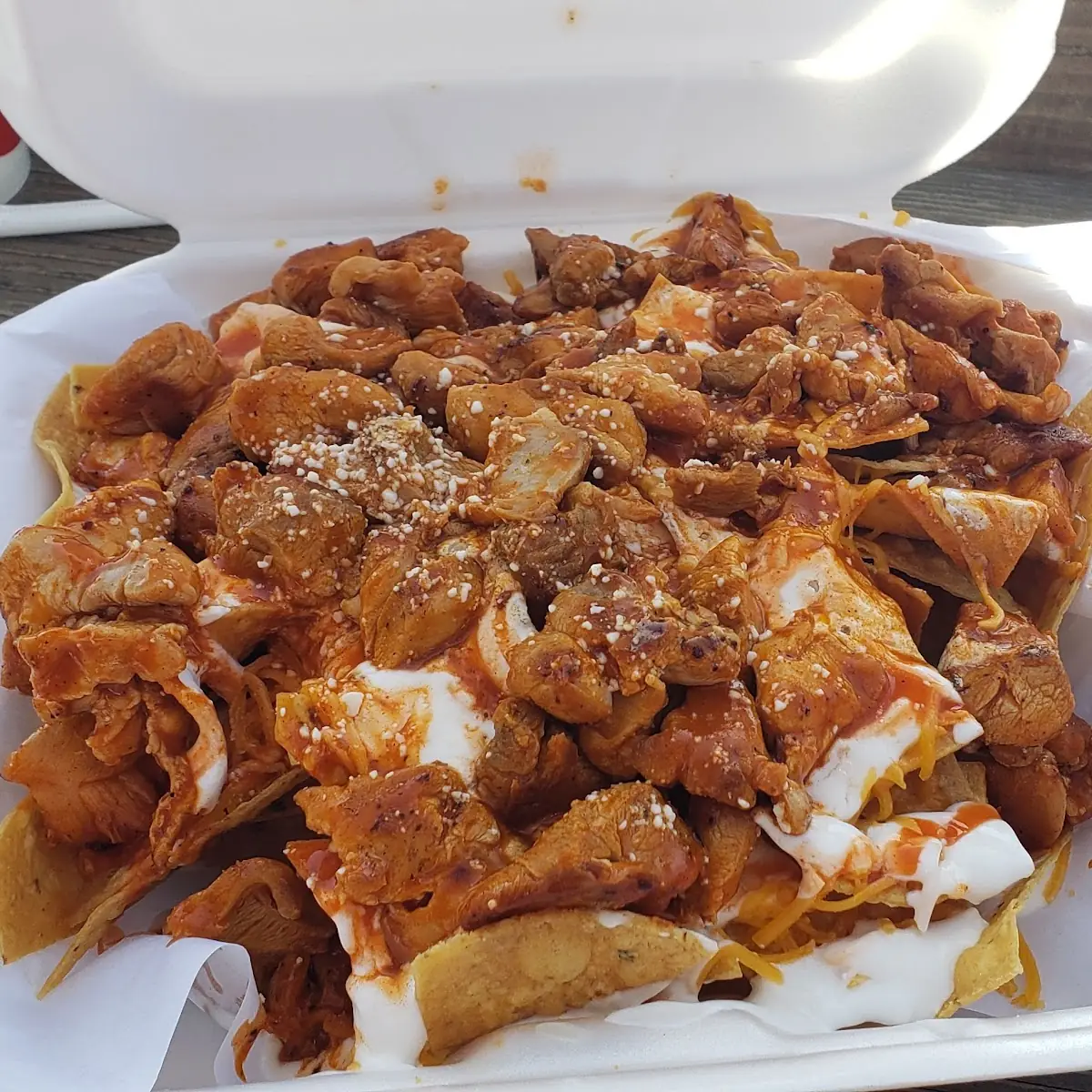 Buffalo Chicken Nachos