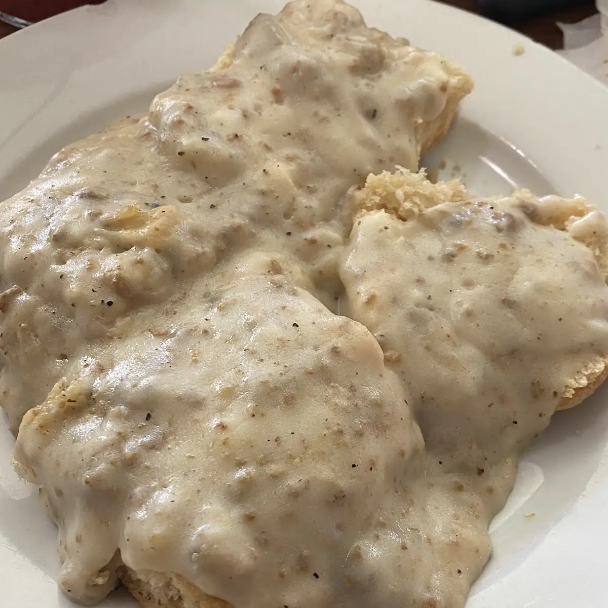 Biscuit & Sausage Gravy
