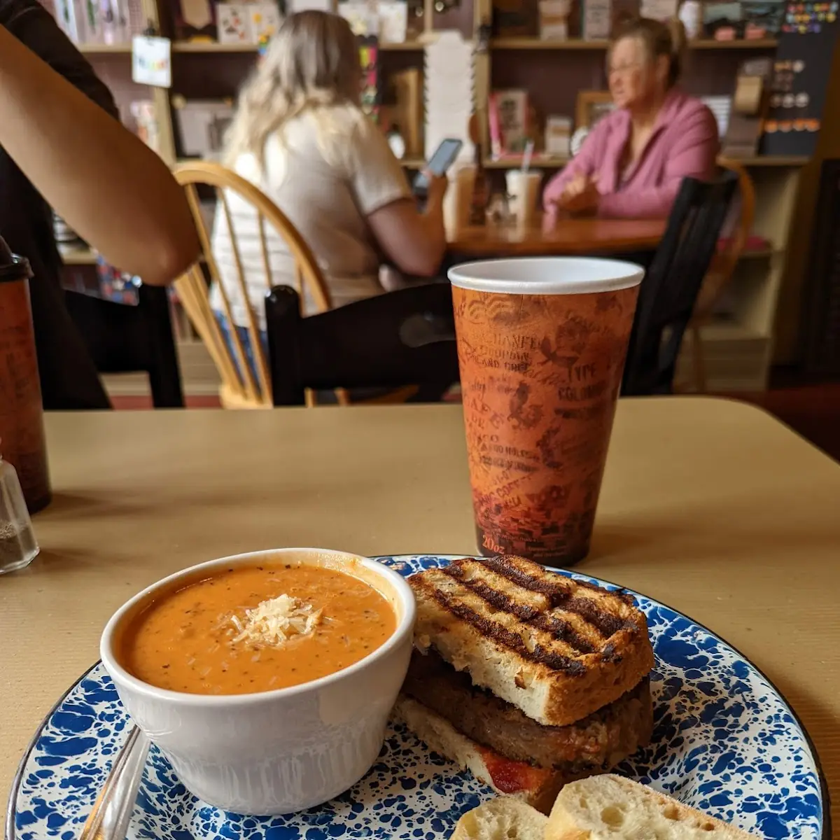 Meatloaf Sandwich w Tomato Bisque