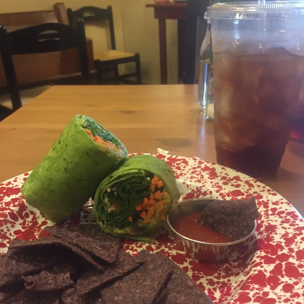 Spinach Veggie Wrap