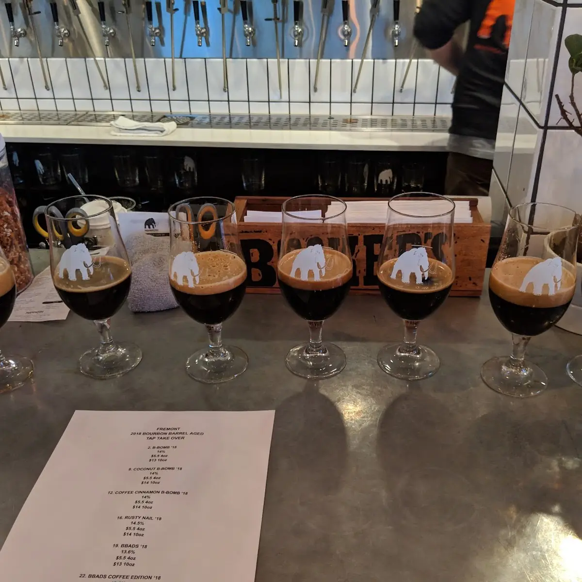 Bourbon Barrel Aged Flight