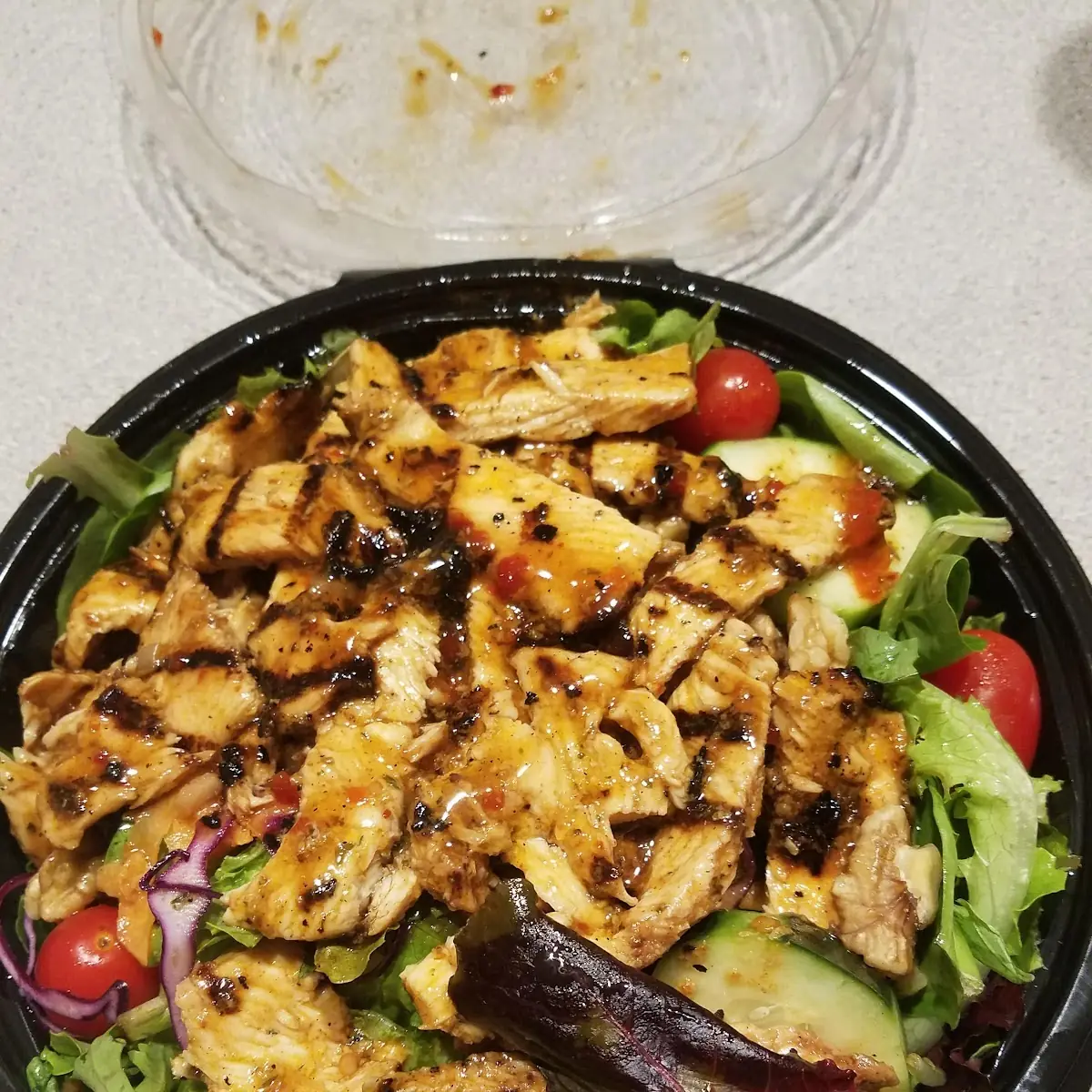 Sweet Chili Grilled Chicken Salad