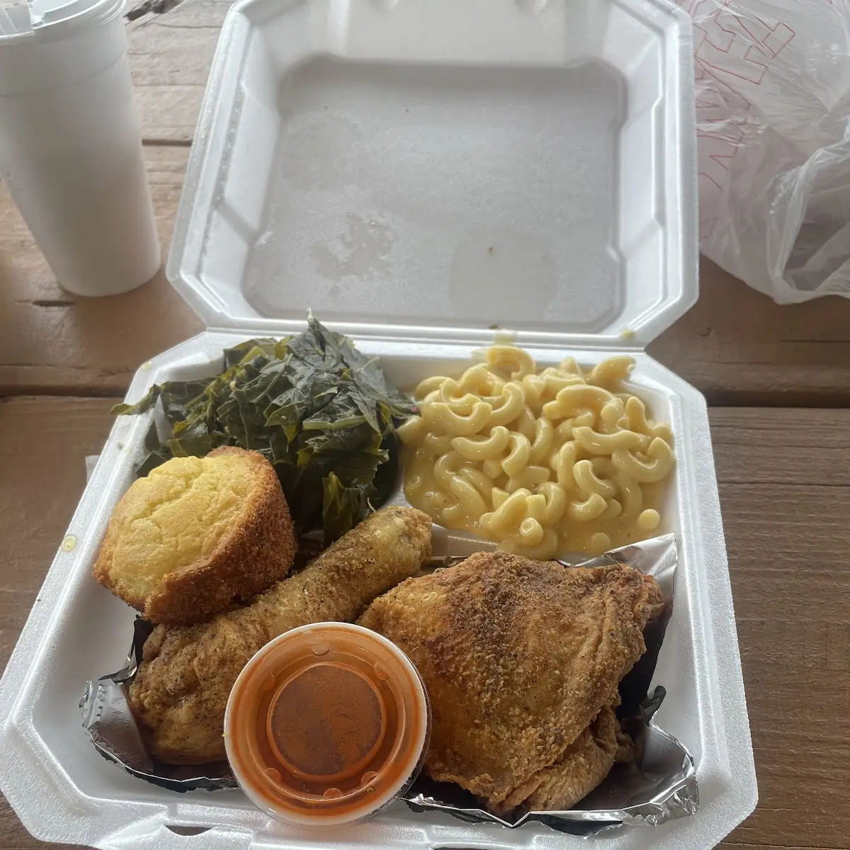 Fried Catfish Collard Greens