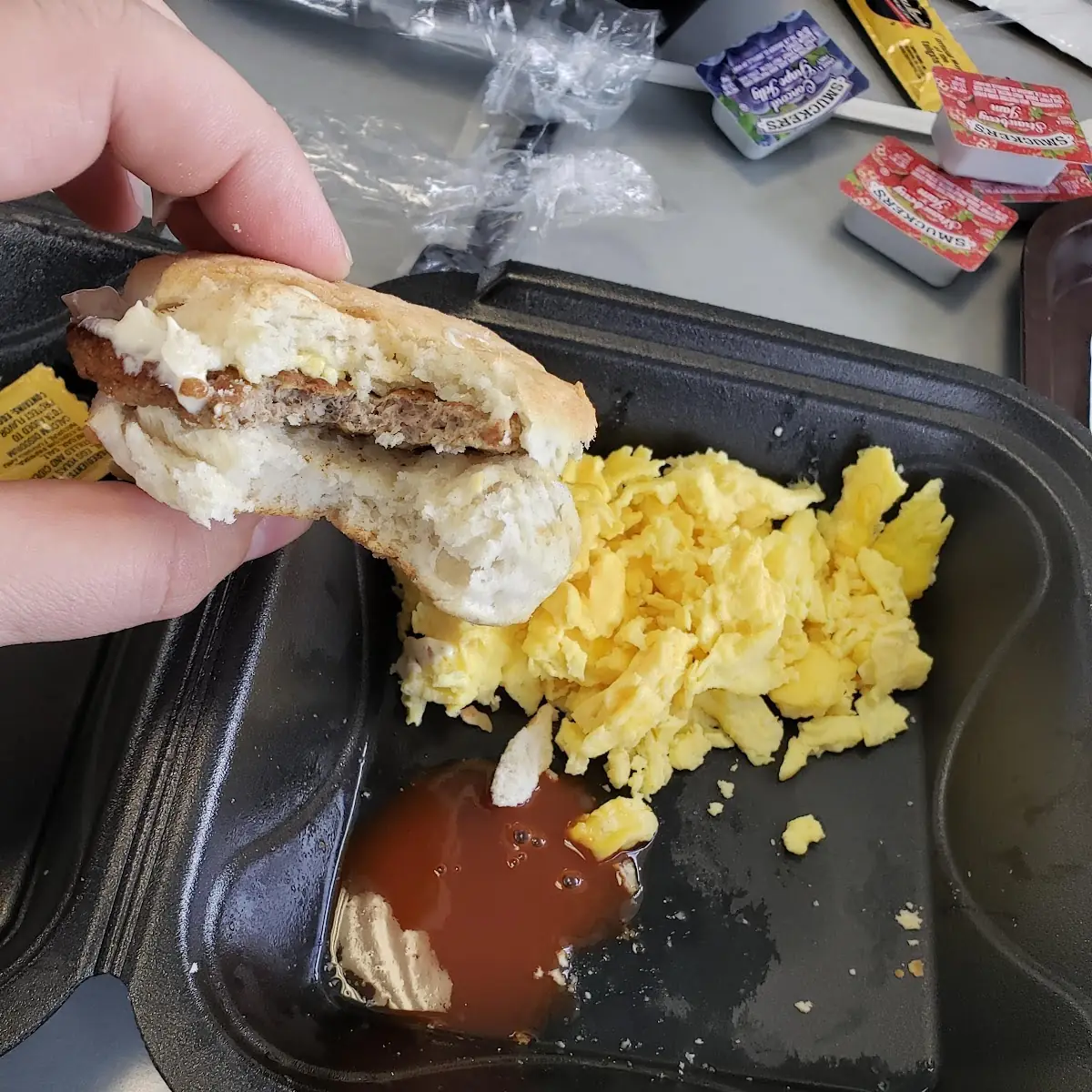 Turkey Sausage Egg & Cheese