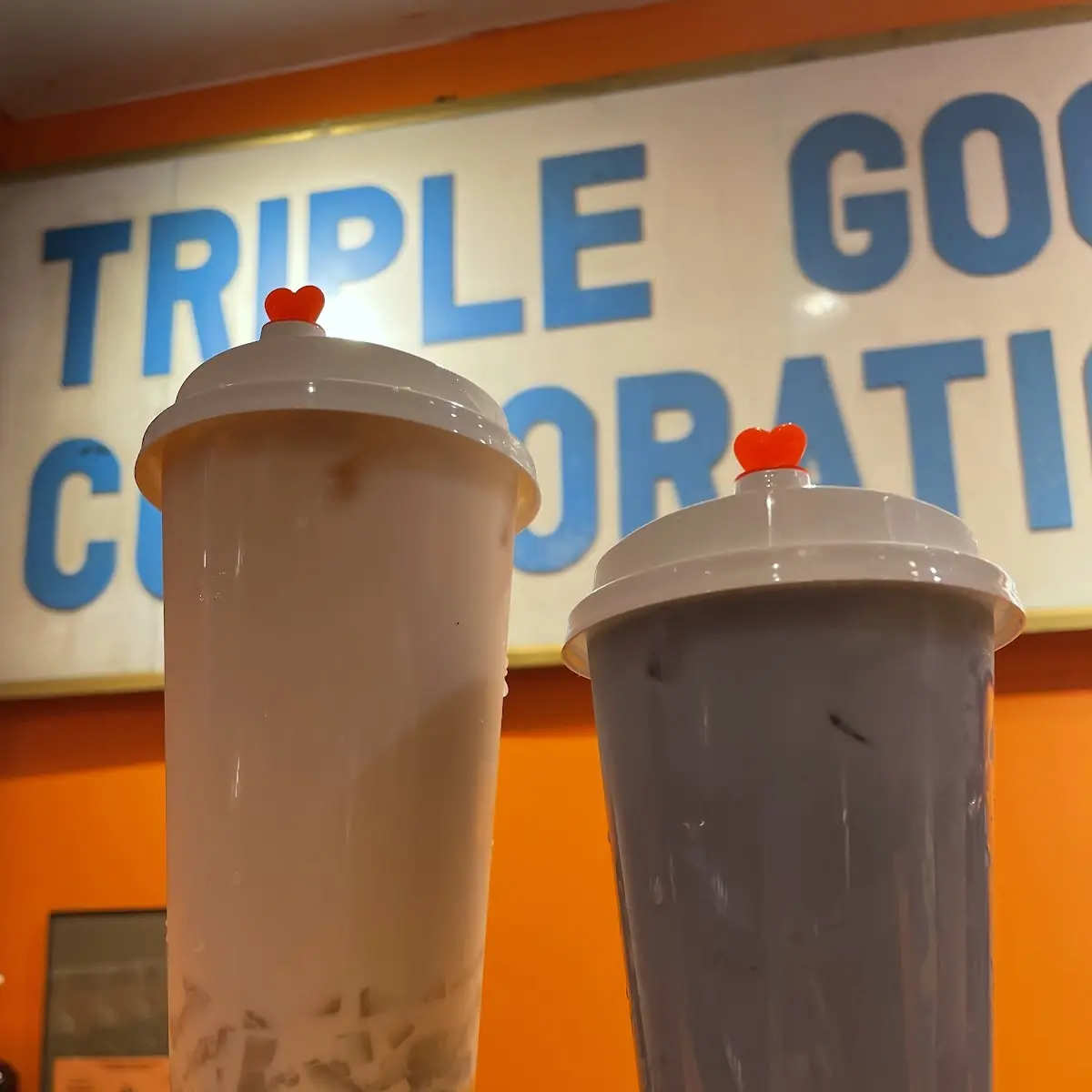 Rose Milk Tea with Lychee Jelly