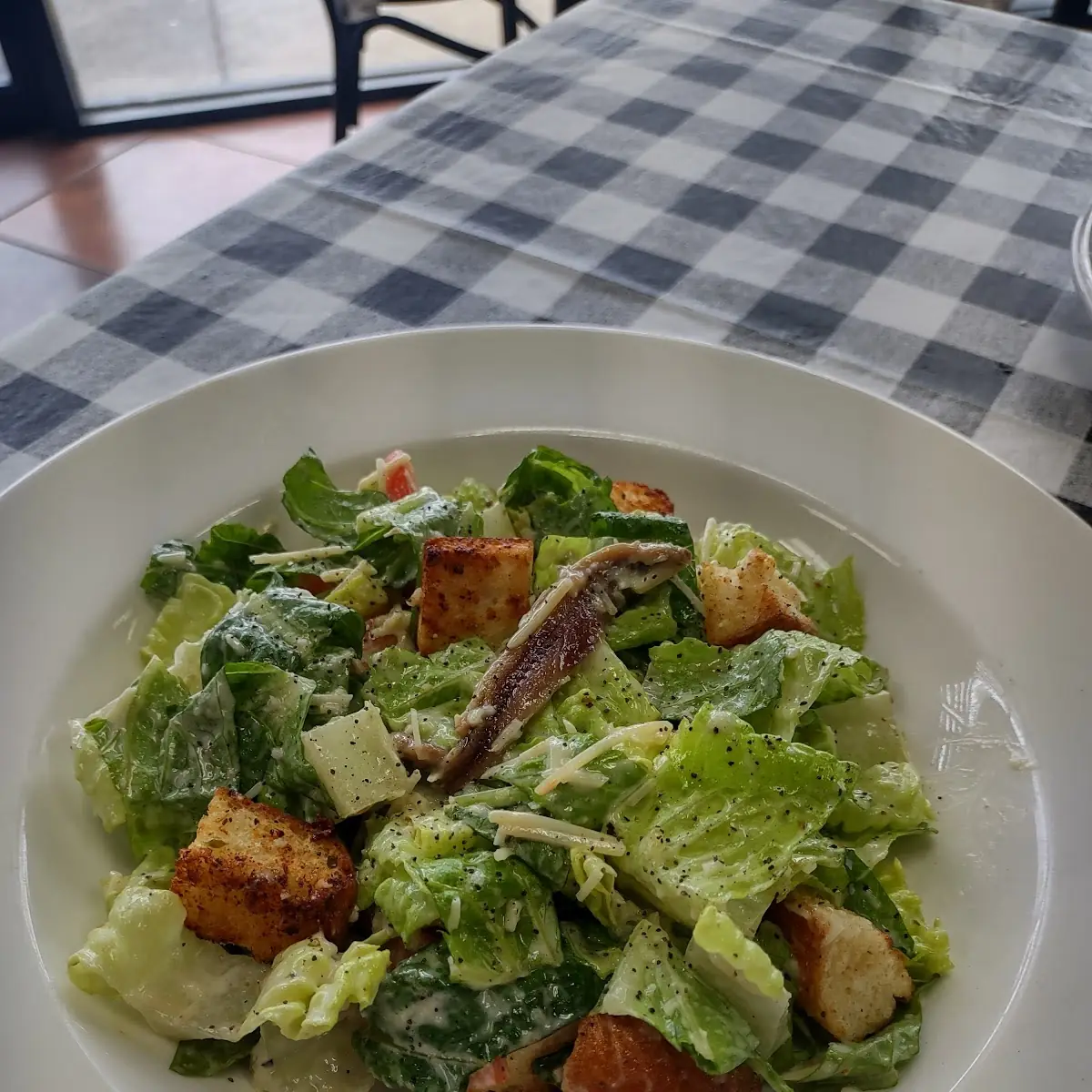 Caesar Salad with Anchovies