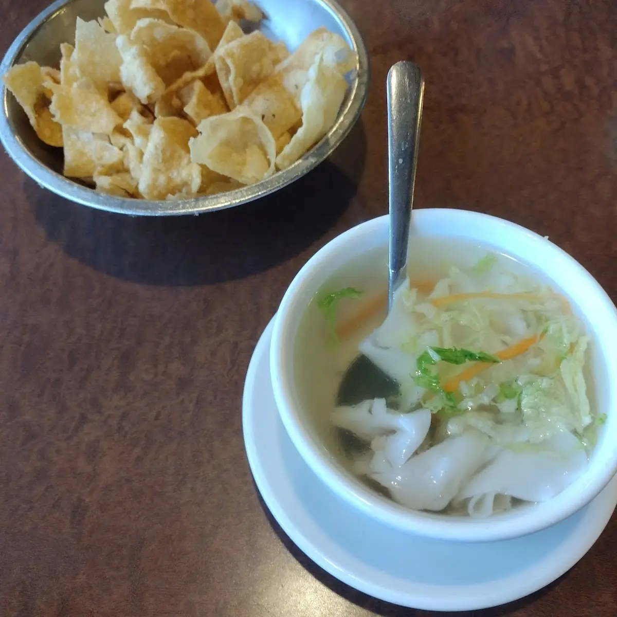 Vegetable and Bean Curd Soup