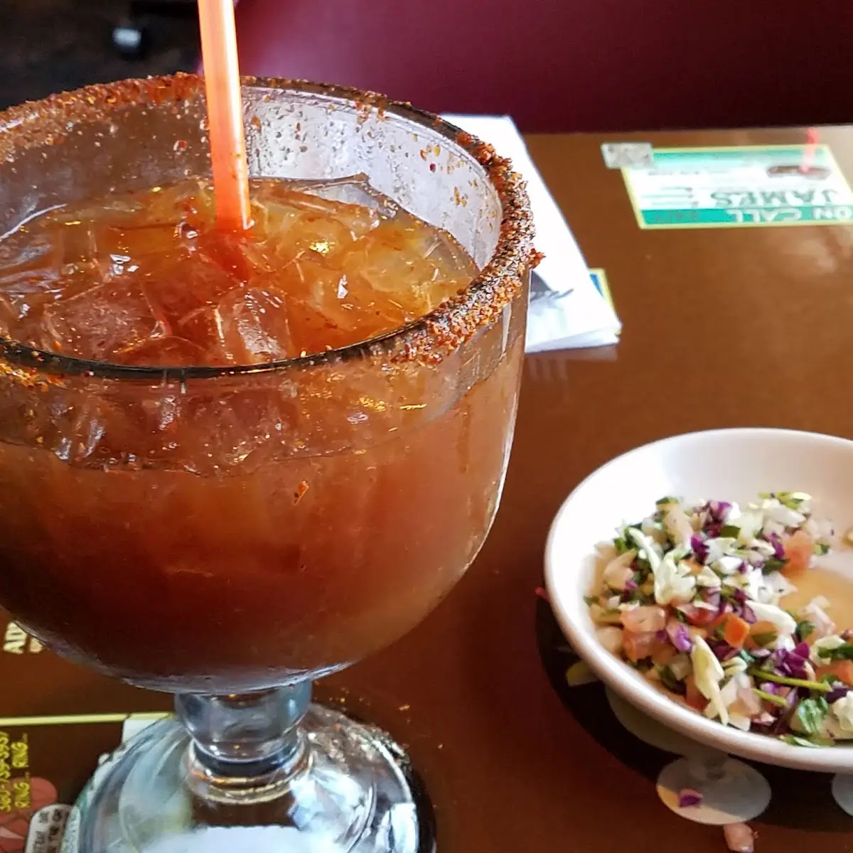 Mechelada with Negro Modelo