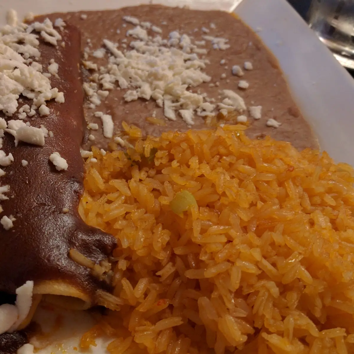 Mole Enchiladas