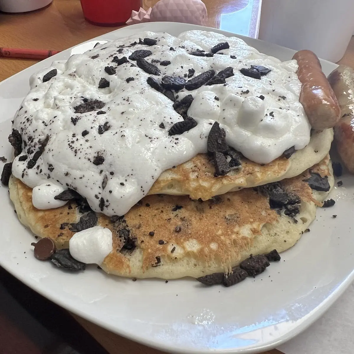 Blueberry or Chocolate Chip Pancake