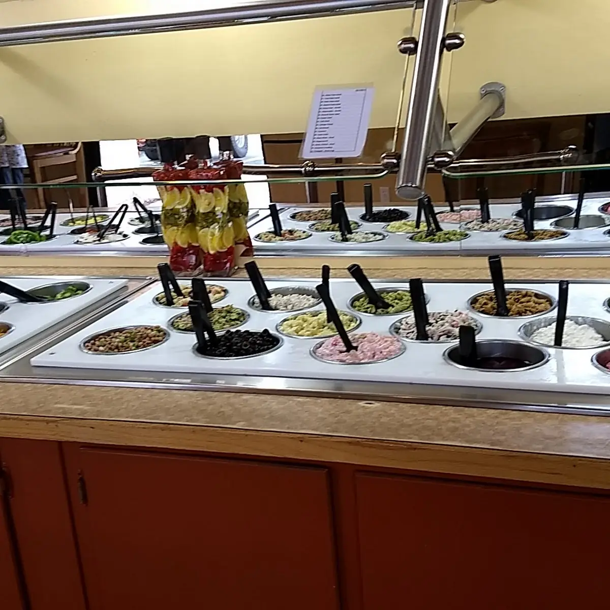 Small One Visit Salad Bar & a Drink
