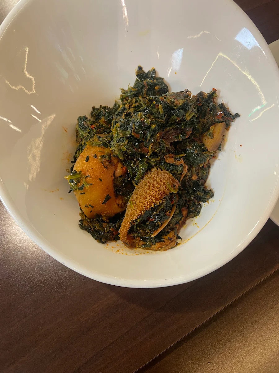 Bitterleaf Soup, Suya Palace Nigerian/African Charcoal Grill & BBQ Restaurant