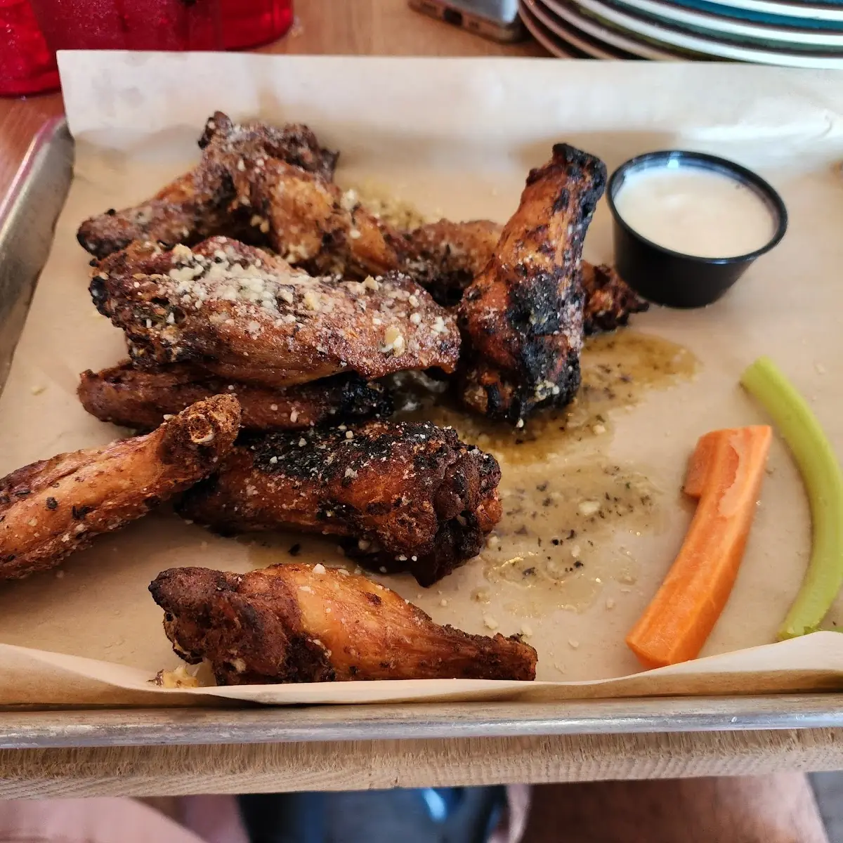 Garlic Parmesan Wings