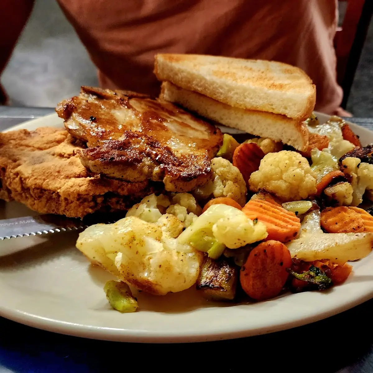 Fried Grilled Pork Chop