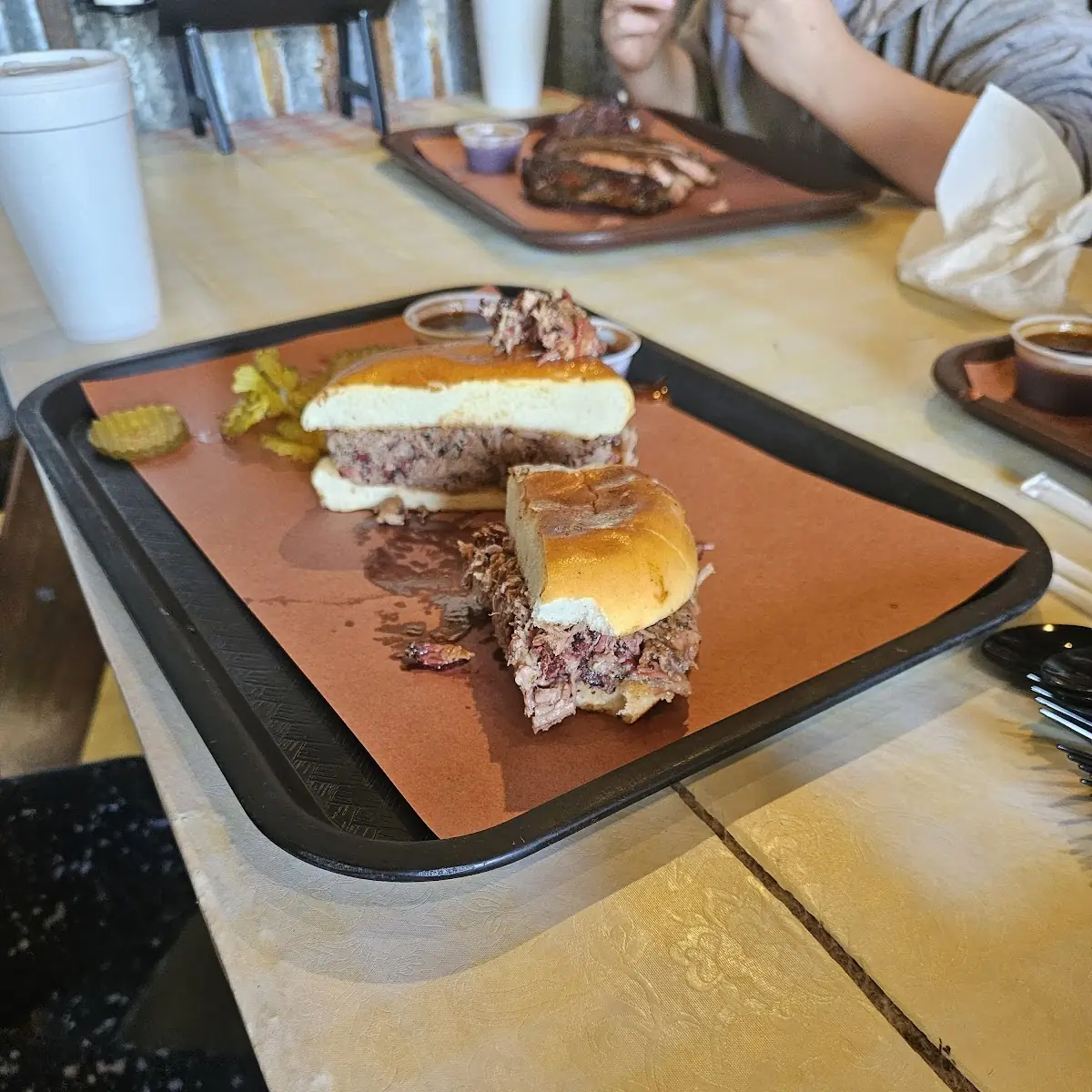 Jr Chopped Beef Sandwich