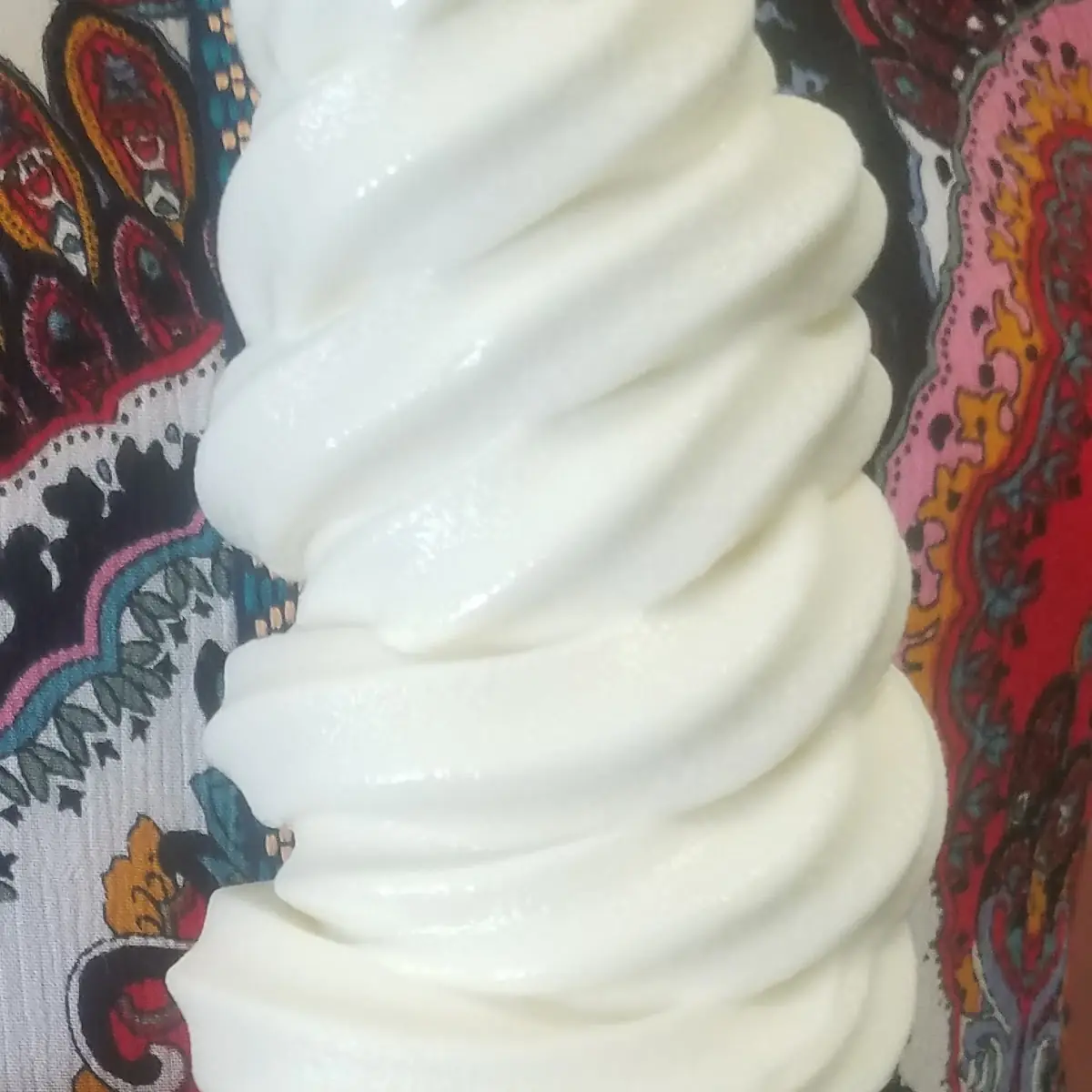 Vanilla Soft Serve Cone