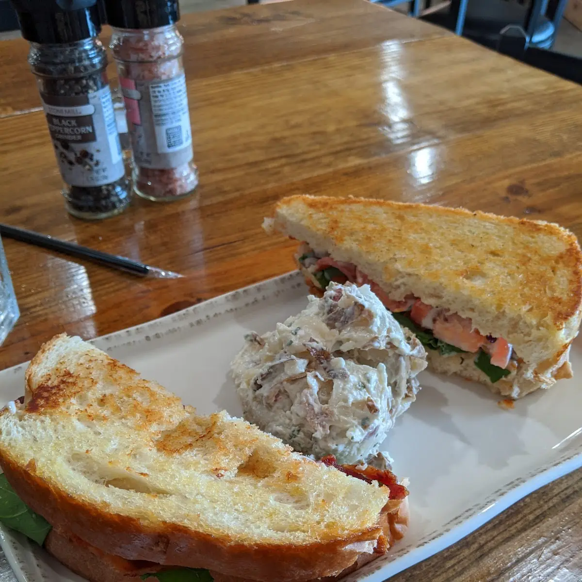 blt with Potato Salad