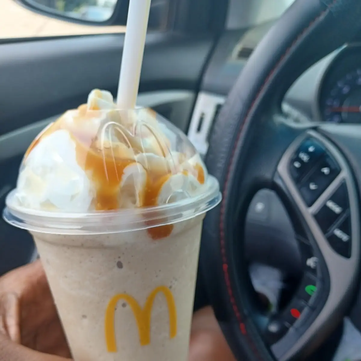 Medium Caramel Frappé