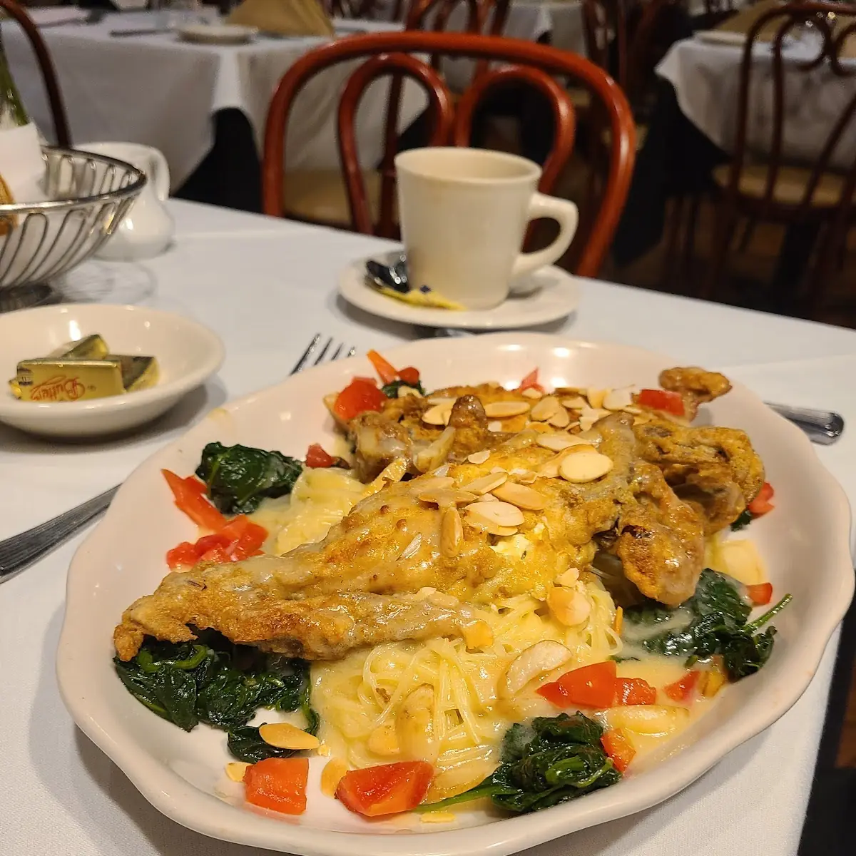 Soft Shell Crab Almondine