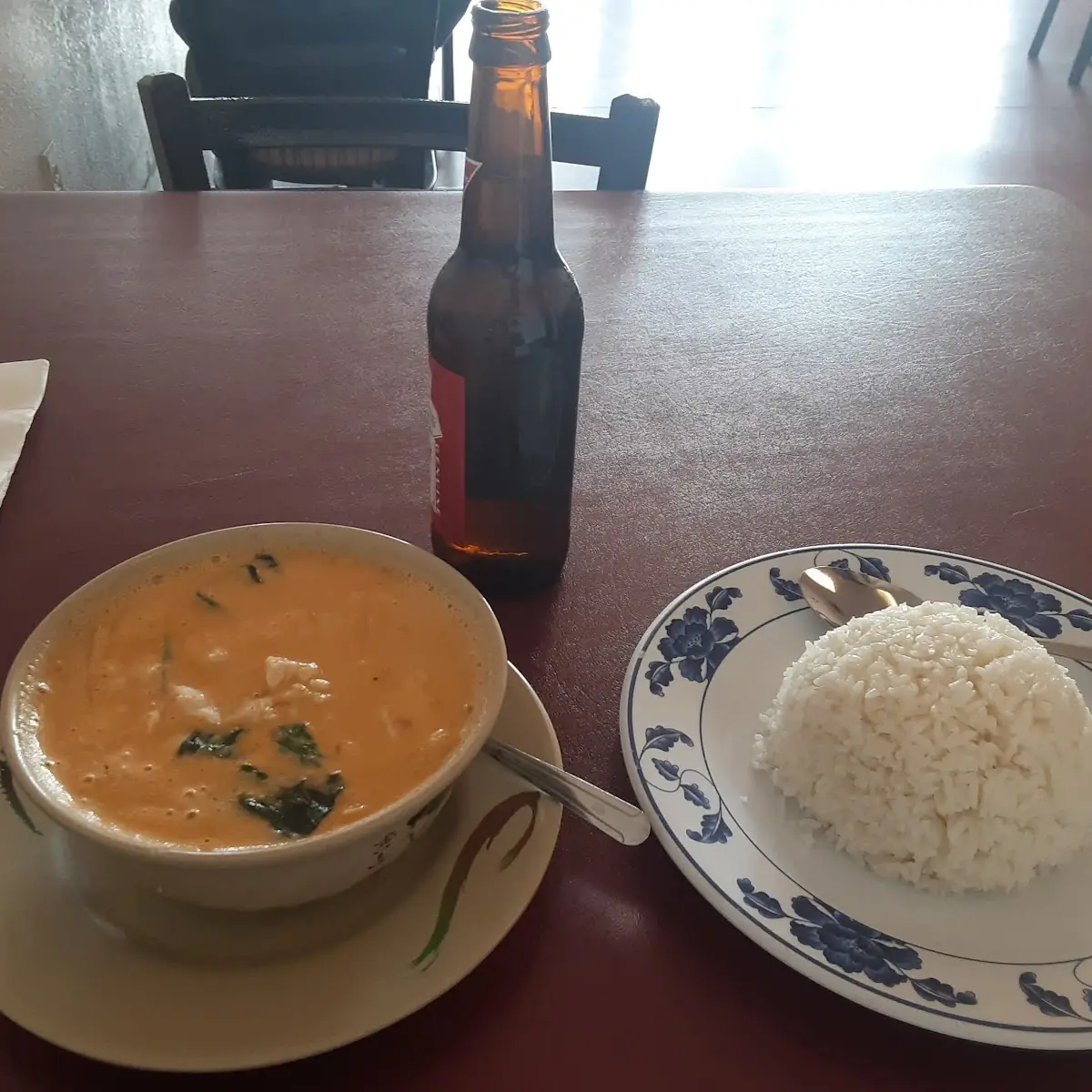 Chicken Curry with Steamed Rice