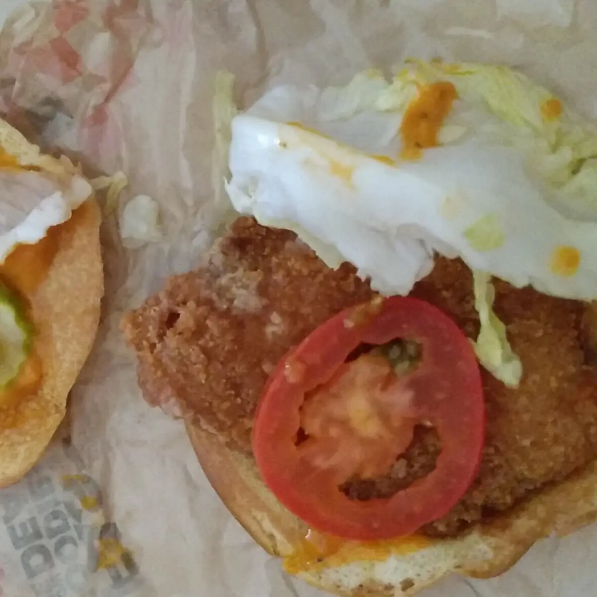 Mother Cruncher Asked for Tomato and Lettuce