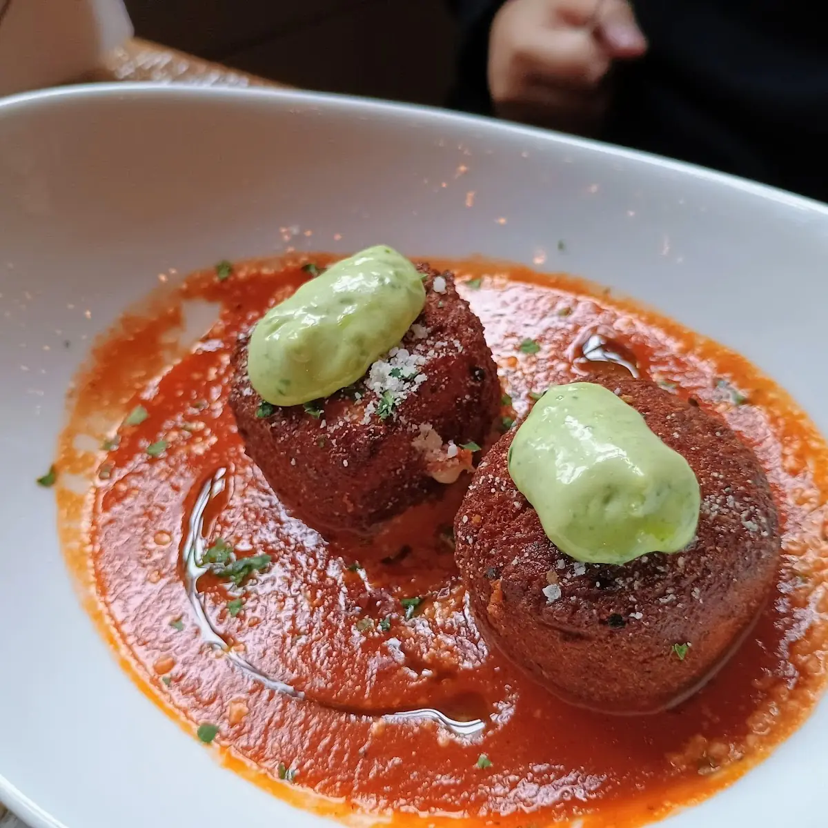Chicken Parmesan Meatballs