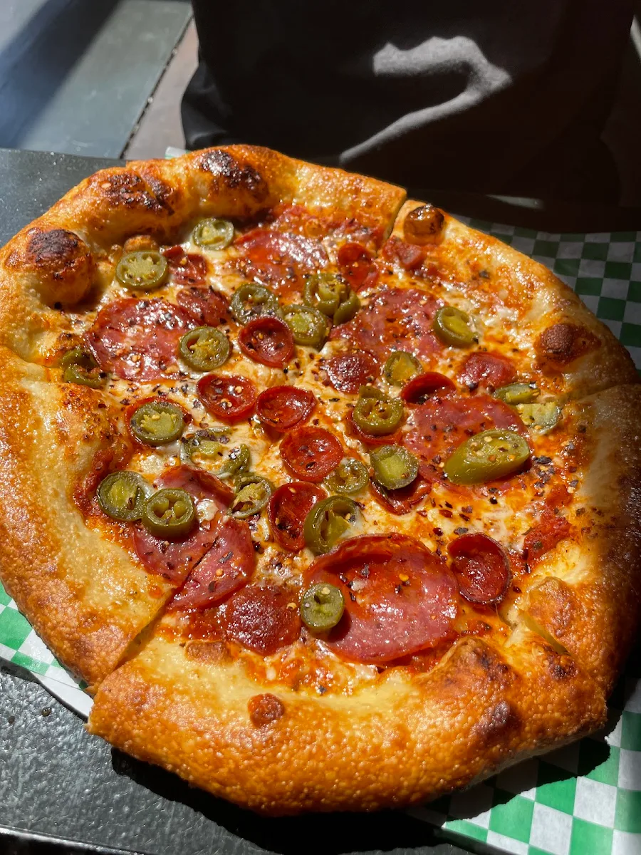 Spicy Pepperoni Pizza