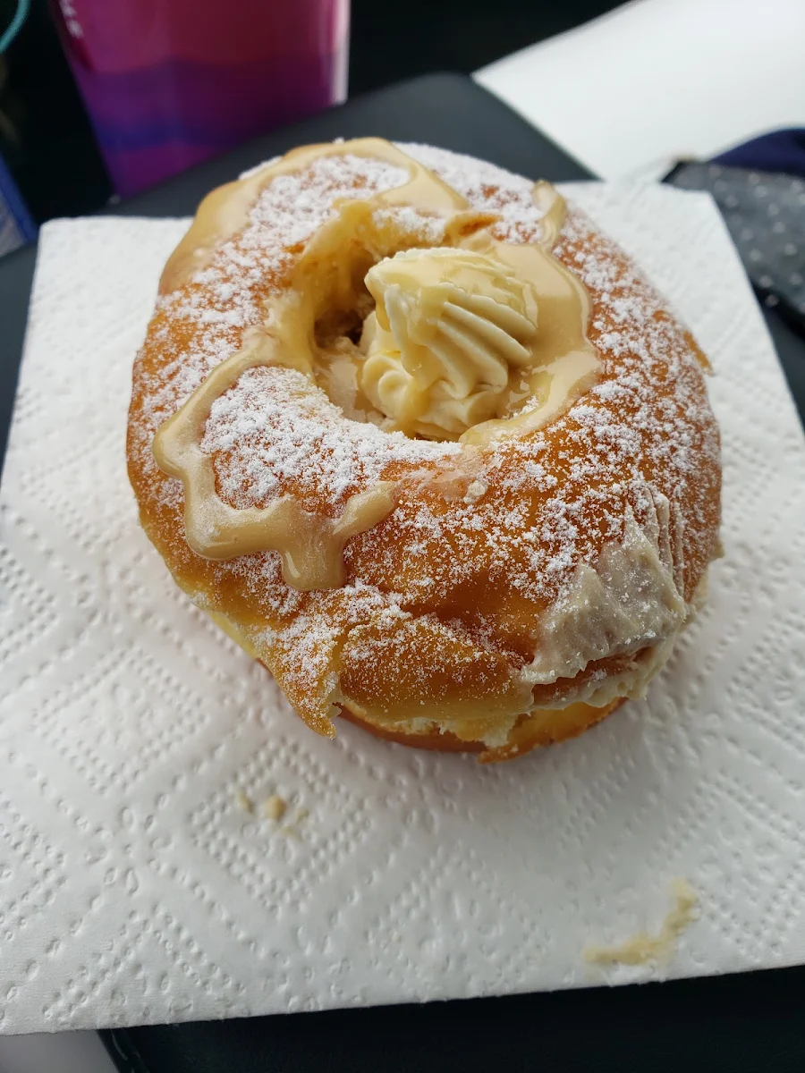 Maple Cream Doughnut