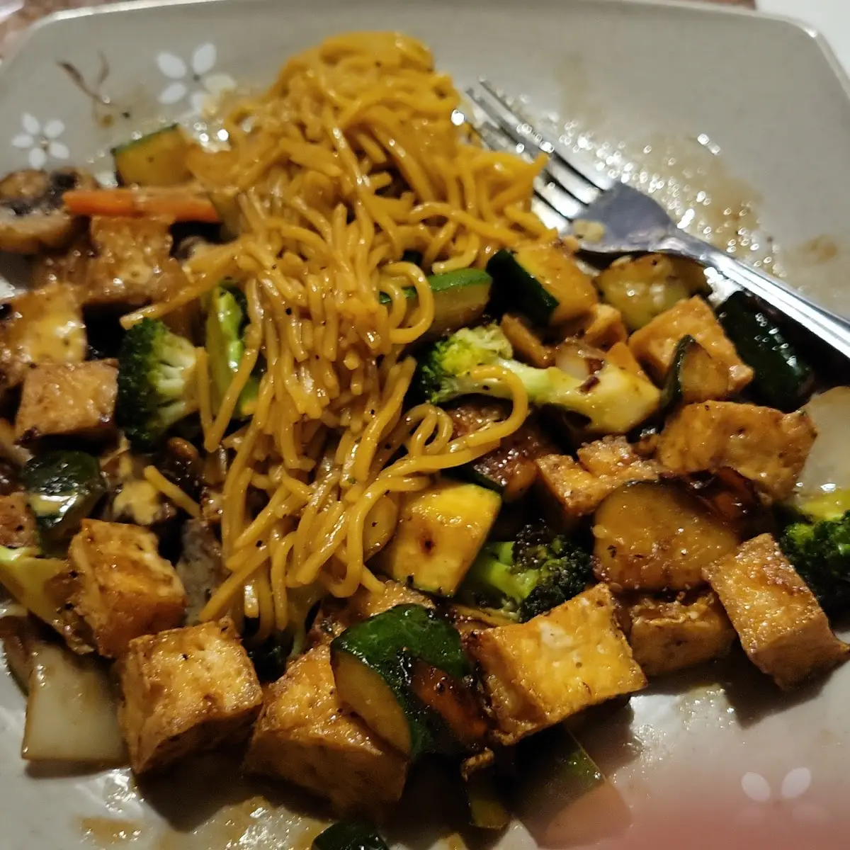 Tofu with Mixed Vegetables